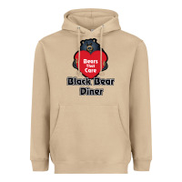 Mushroom resto, black bear diner Heavyweight Hoodie - ArtChic