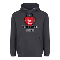 Smoke resto, black bear diner Heavyweight Hoodie - ArtChic
