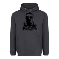 Smoke macklemore portrait Heavyweight Hoodie - ArtChic
