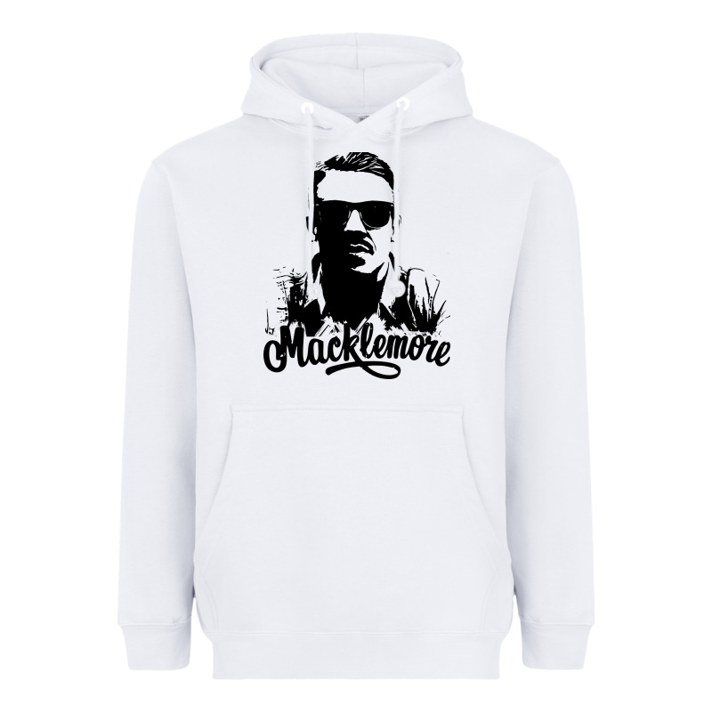 Macklemore Portrait Heavyweight Hoodie by ArtChic | Teevron