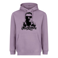 Lavender macklemore portrait Heavyweight Hoodie - ArtChic