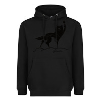 Black fantastic mr fox wolf Heavyweight Hoodie - ArtChic