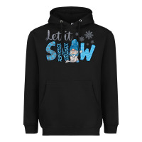 Black let it snow Heavyweight Hoodie - JahusDesignShop