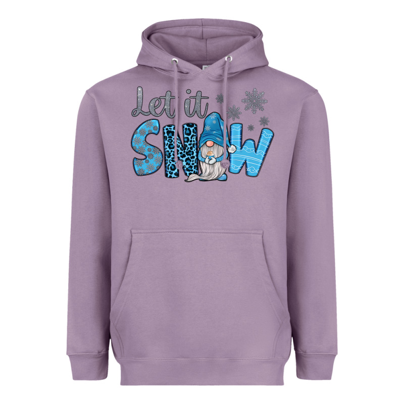 Let It Snow Heavyweight Hoodie by JahusDesignShop | Teevron