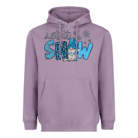 Lavender let it snow Heavyweight Hoodie - JahusDesignShop