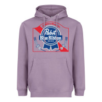 Lavender pabst blue ribbon 1 Heavyweight Hoodie - ArtChic