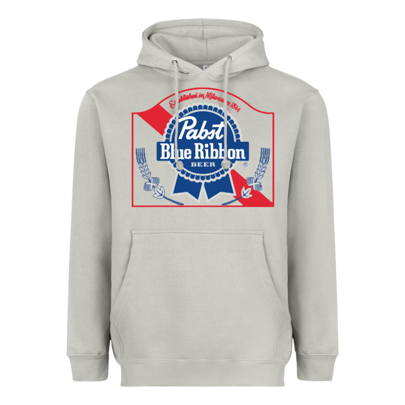 Pabst Blue Ribbon 1 Heavyweight Hoodie by ArtChic | Teevron