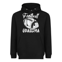Football Grandma Women Family Matching Players Mothers Day T Shirt Heavyweight Hoodie | Teevron