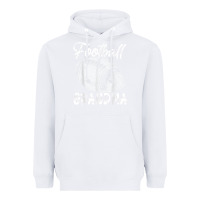 White football grandma women family matching players mothers day t shirt Heavyweight Hoodie - ArtChic