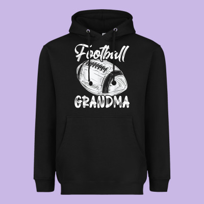 Football Grandma Women Family Matching Players Mothers Day T Shirt Heavyweight Hoodie Designed By Artchic