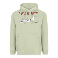 Matcha learjet airplane flying pilot long sleeve t shirt Heavyweight Hoodie - ArtChic