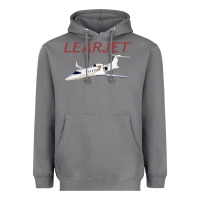 Storm learjet airplane flying pilot long sleeve t shirt Heavyweight Hoodie - ArtChic