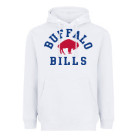 White vintage distressed bill Heavyweight Hoodie - ArtChic