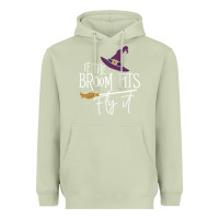 Matcha if the broom fit fly it Heavyweight Hoodie - ArtChic
