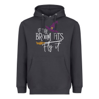 Smoke if the broom fit fly it Heavyweight Hoodie - ArtChic