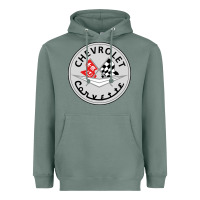 Sage #corvette Heavyweight Hoodie - ArtChic