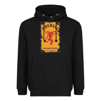 Black fireball cinnamon whisky Heavyweight Hoodie - ArtChic