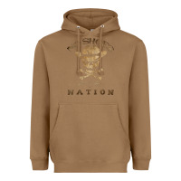 Toasted Coconut Shoes nation no shoes nation no shoes nation no shoes nation Heavyweight Hoodie - ArtChic