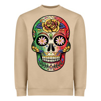 Mushroom mexican skull Heavyweight Sweatshirt - JahusDesignShop