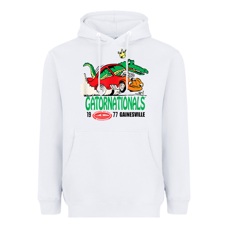 Nhra 1977 Gatornationals T Shirt T Shirt Heavyweight Hoodie by ArtChic | Teevron