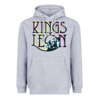 Heather Grey kings of leons Heavyweight Hoodie - ArtChic