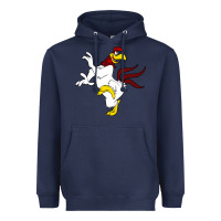 Navy foghorn leghorn looney Heavyweight Hoodie - ArtChic