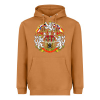 Meerkat praha prague czech republic coat of arms ex czechoslovakia t shirt Heavyweight Hoodie - ArtChic