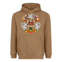 Toasted Coconut praha prague czech republic coat of arms ex czechoslovakia t shirt Heavyweight Hoodie - ArtChic