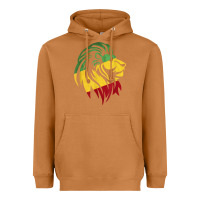 Meerkat Lion of Judah Reggae, Rasta, Ethiopia Jamaican Roots Heavyweight Hoodie - ArtChic