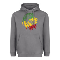 Storm Lion of Judah Reggae, Rasta, Ethiopia Jamaican Roots Heavyweight Hoodie - ArtChic