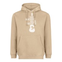 Mushroom This Machine Kills Fascists Heavyweight Hoodie - ArtChic