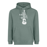 Sage This Machine Kills Fascists Heavyweight Hoodie - ArtChic