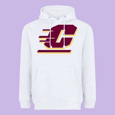 The Central Michigan Of Chippewas Heavyweight Hoodie Designed By Artchic
