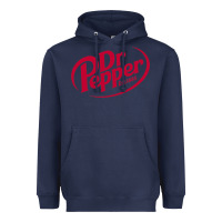 Navy Dr.pepper 1885 Heavyweight Hoodie - ArtChic
