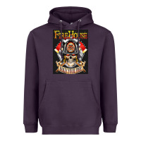 Plum firehouse rock love Heavyweight Hoodie - ArtChic