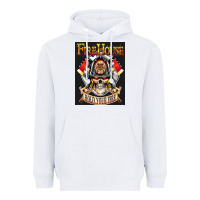White firehouse rock love Heavyweight Hoodie - ArtChic