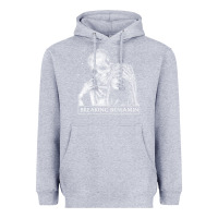 Heather Grey breaking benjamin 3 Heavyweight Hoodie - ArtChic