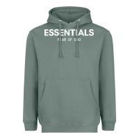 Sage fear of god essentials Heavyweight Hoodie - ArtChic