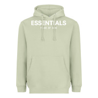 Matcha fear of god essentials Heavyweight Hoodie - ArtChic