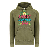 Vintage Olive sweet summer time lemonade Vintage Hoodie - BundleAndBundleShop