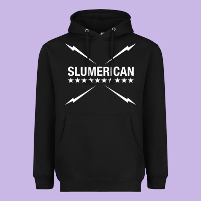 Slumerican Heavyweight Hoodie Designed By Artchic
