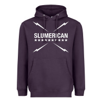 Plum slumerican Heavyweight Hoodie - ArtChic