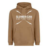 Toasted Coconut slumerican Heavyweight Hoodie - ArtChic