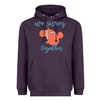 Plum just keep swimming 25 Heavyweight Hoodie - ArtChic