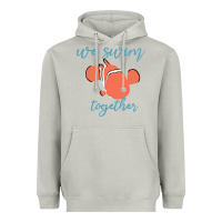 Moon Dust just keep swimming 25 Heavyweight Hoodie - ArtChic