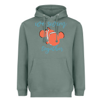 Sage just keep swimming 25 Heavyweight Hoodie - ArtChic