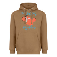 Toasted Coconut just keep swimming 25 Heavyweight Hoodie - ArtChic