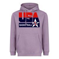 Lavender usa basketball Heavyweight Hoodie - ArtChic