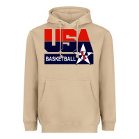 Usa Basketball Heavyweight Hoodie | Teevron