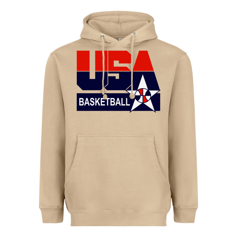 Usa Basketball Heavyweight Hoodie by ArtChic | Teevron